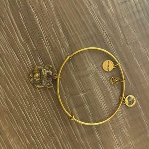 Alex And Ani Lioness Bracelet w Amethyst